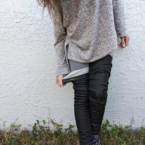 Cold Weather, Warm Layer, No Slip Leg Warmer, Fleece Legging, Fleece Layer, Warm Leg, Non Slip, Leg Warmer, Fleece lined, Warm Legging