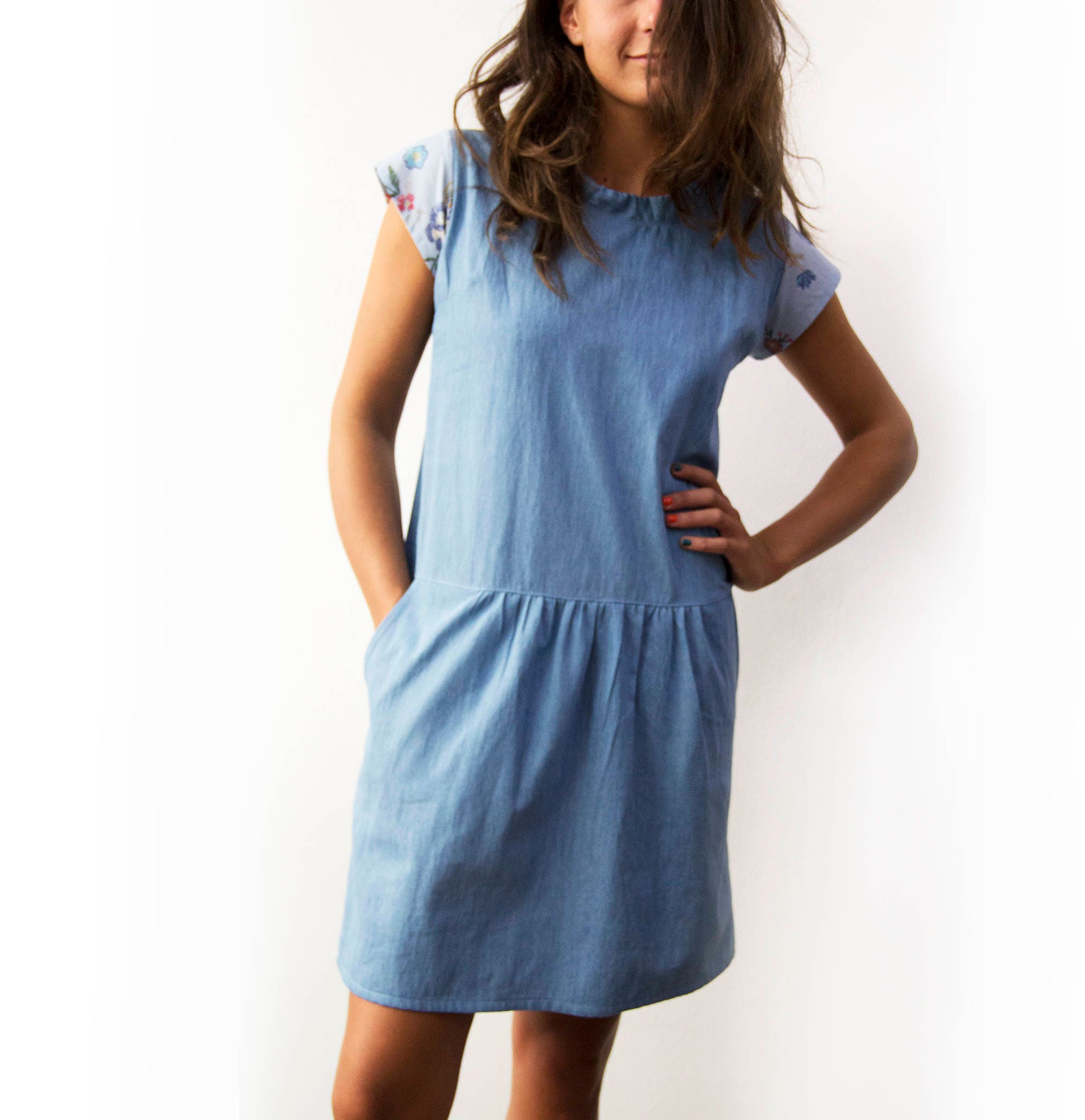 loose cotton dress