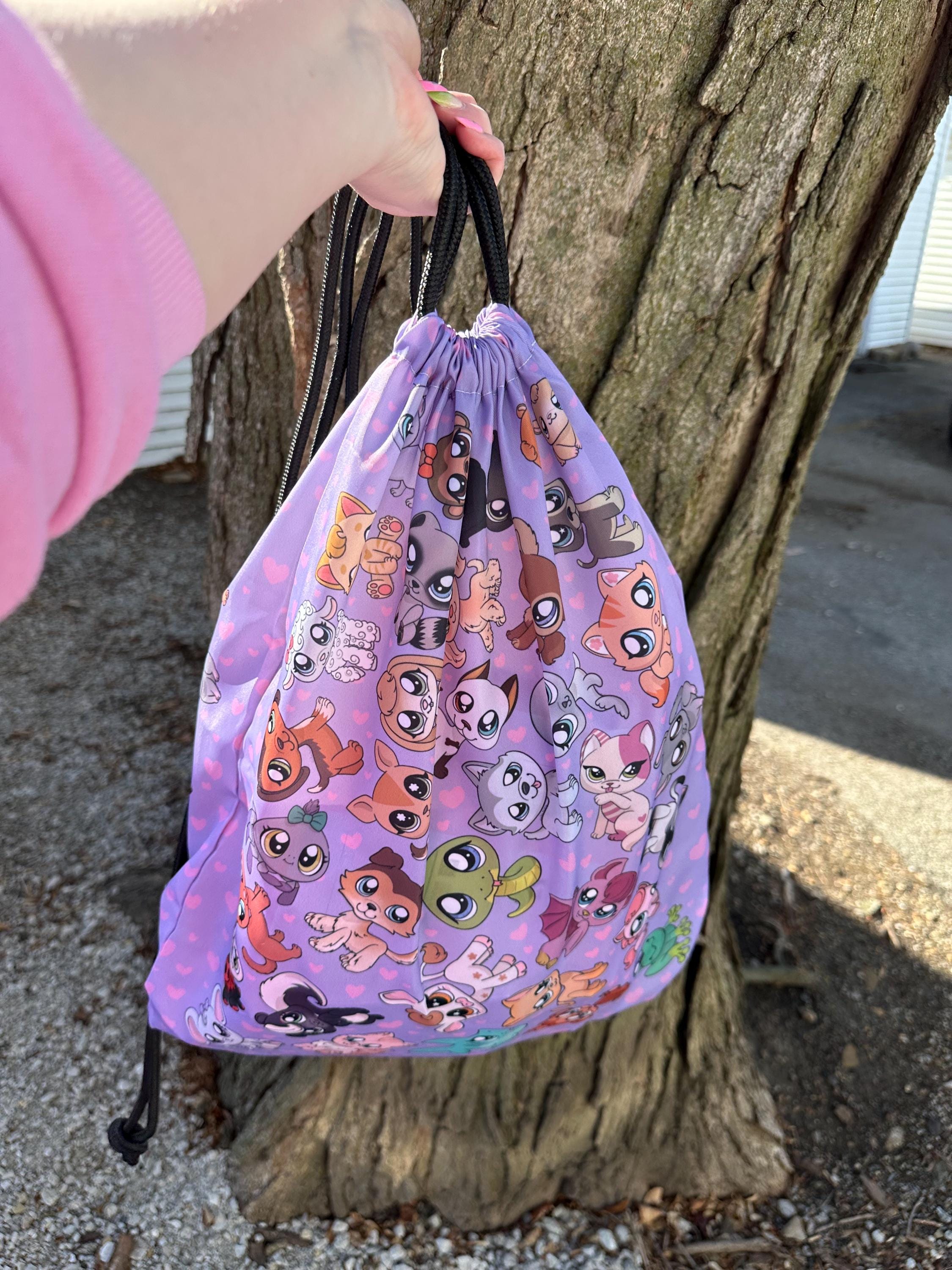 Sac à dos little pet shop rose et mauve - Accessoires & Bagagerie