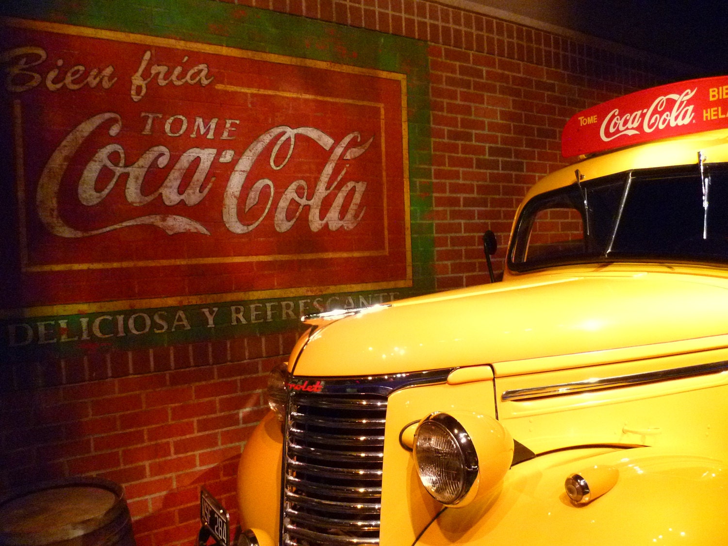 Coca Cola Car By Bano Askari