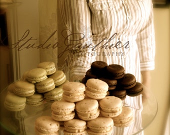Macaron PHOTO, dessert photo, macaron tower, Bakery at Najac France, Food Art, Kitchen art, La patisserie, french photo, Dessert art