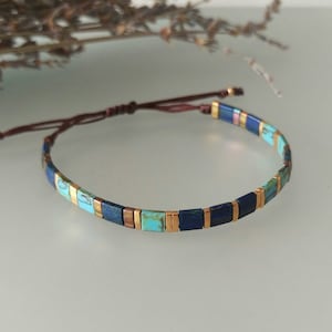 Summer Tila Bracelet, Adjustable Tila Colorful Bracelet, Summer Jewelry, Friendship Bracelet, Gift For Birthday, For Her, Gift For Woman