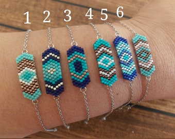 アクセサリー KAMIYA Mexican Beads Bracelet BLUE アクセサリー KAMIYA Mexican Beads Bracelet BLUE Ethnic