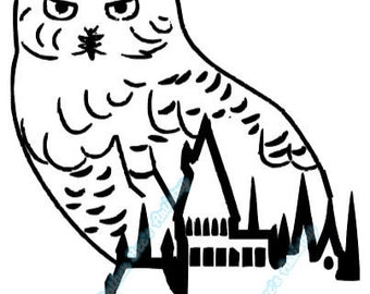 Download Harry potter owl svg | Etsy