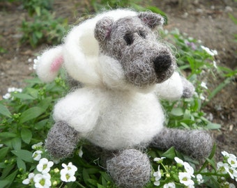 Wolfenstein in Sheep's Clothing - Needle Felted