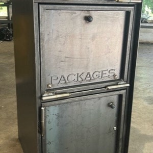 Steel Mailbox with Package safe