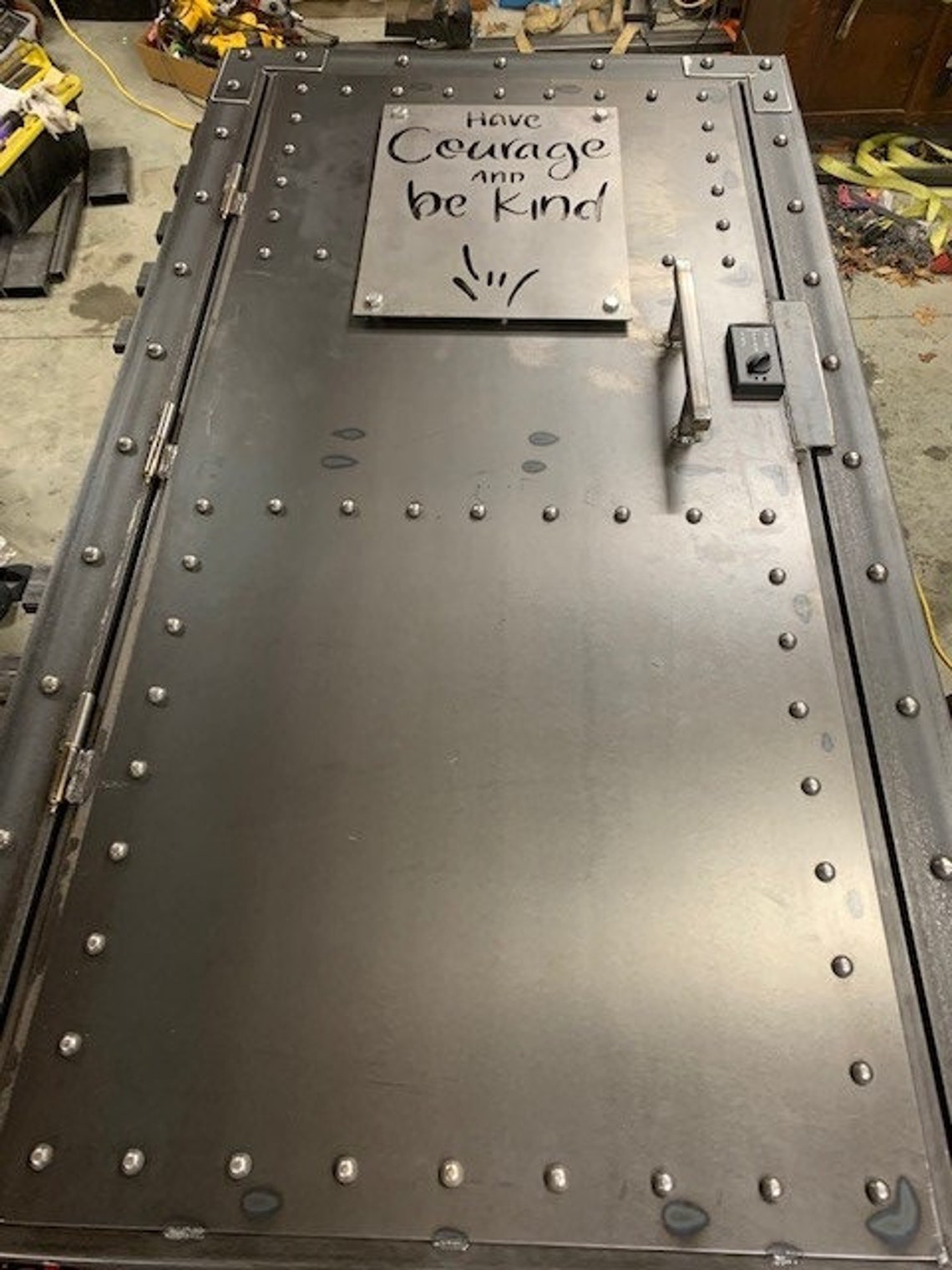 Custom Steel Security Safe Door Etsy