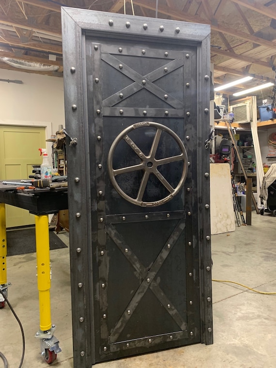 Custom Steel Door Etsy