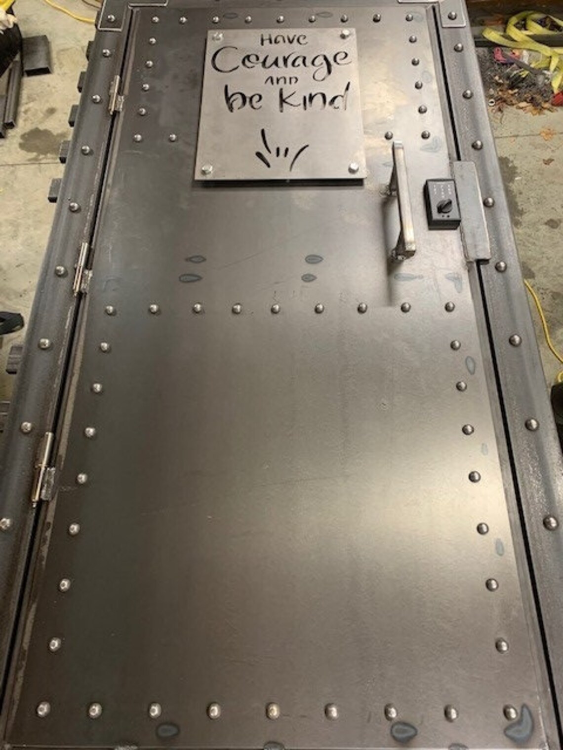 Custom Steel Security Safe Door Etsy