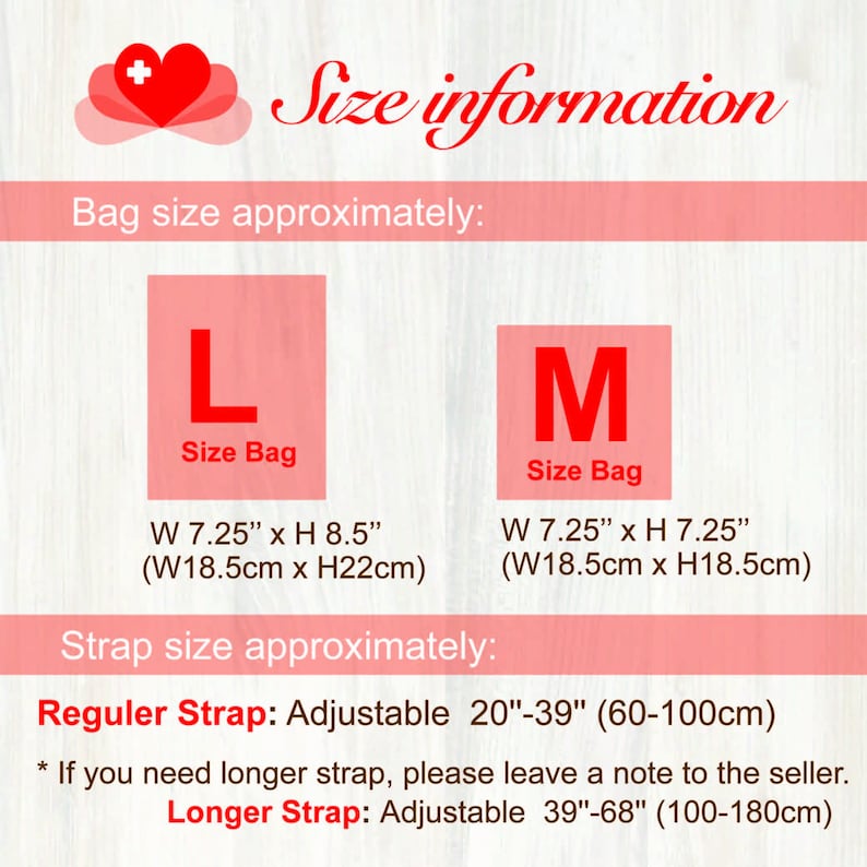 Nursing student Vet tech Nurse organize fanny pack with a zipper clear pocket Gift for Nurse teacher