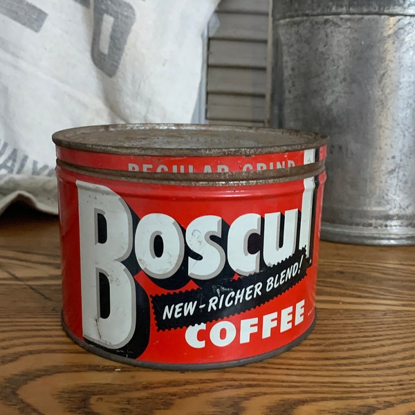 Coffee Cans Vintage Etsy