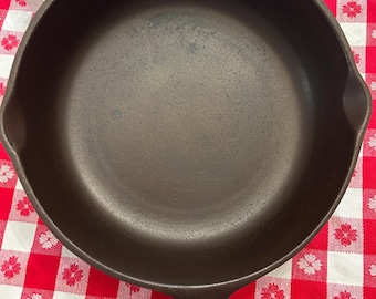 Sartén de hierro fundido BSR n.° 5 vintage con anillo térmico, restaurada, de 8 pulgadas.