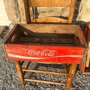Red Coca Cola Crate - Etsy