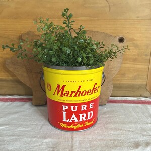 Yellow Lard Can - Etsy