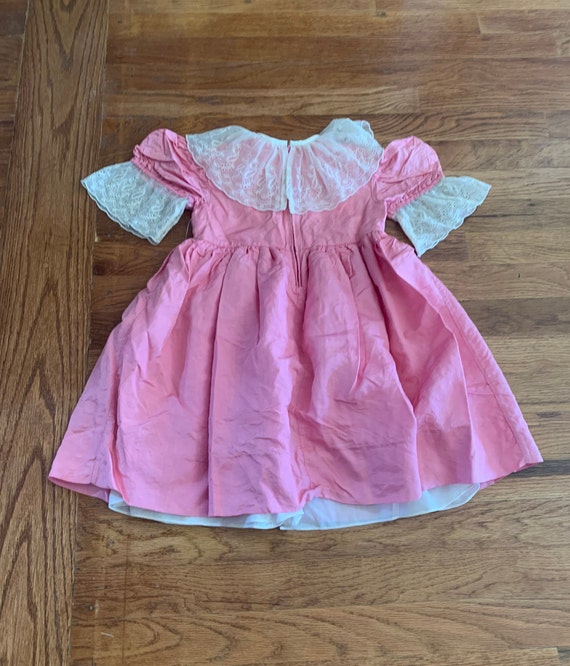 Vintage Jayne Copeland Girls 5T Dress Pink - image 5