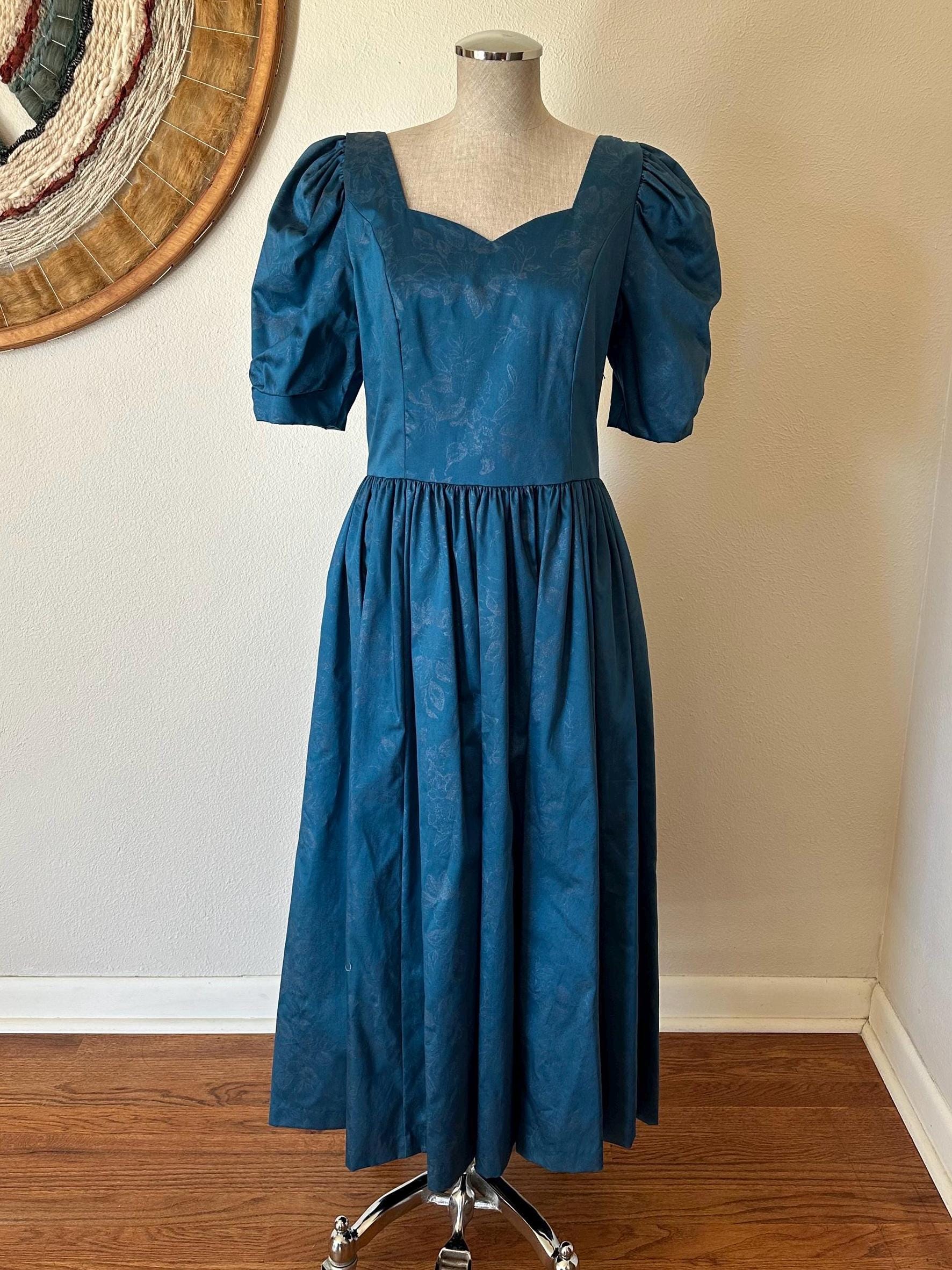 Laura Ashley Dress 1990s - Etsy