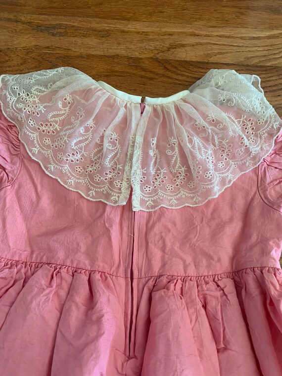 Vintage Jayne Copeland Girls 5T Dress Pink - image 4