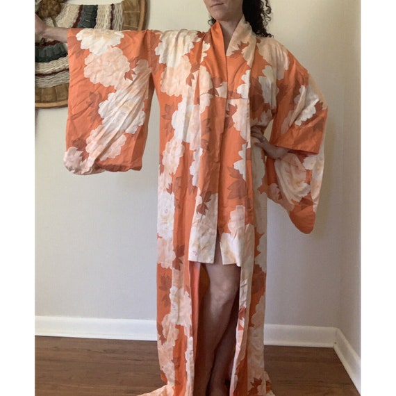 vintage japanese silk robe Gem