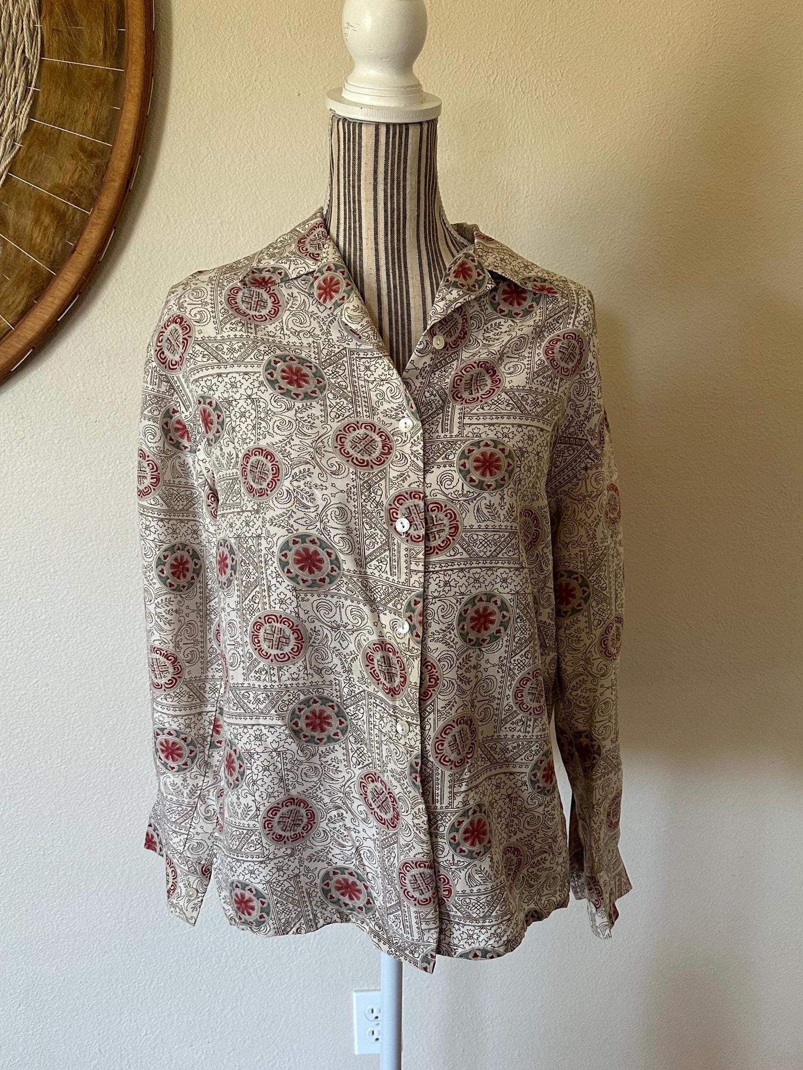 Vintage 80s Banana Republic Safari Travel Men