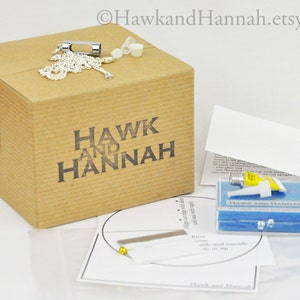 Chrome DIY Memory Jewelry Kit by Hawk and Hannah