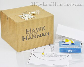 Glass Globe DIY Memory Jewelry Kit by Hawk and Hannah