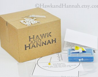 Glass Tube DIY Memory Jewelry Kit by Hawk and Hannah