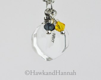 Custom Rice Military Pendant by Hawk and Hannah