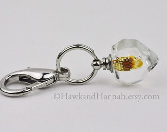 Gold Frankincense and Myrrh Charm and Clip by Hawk and Hannah
