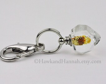 Gold Frankincense and Myrrh Charm and Clip by Hawk and Hannah