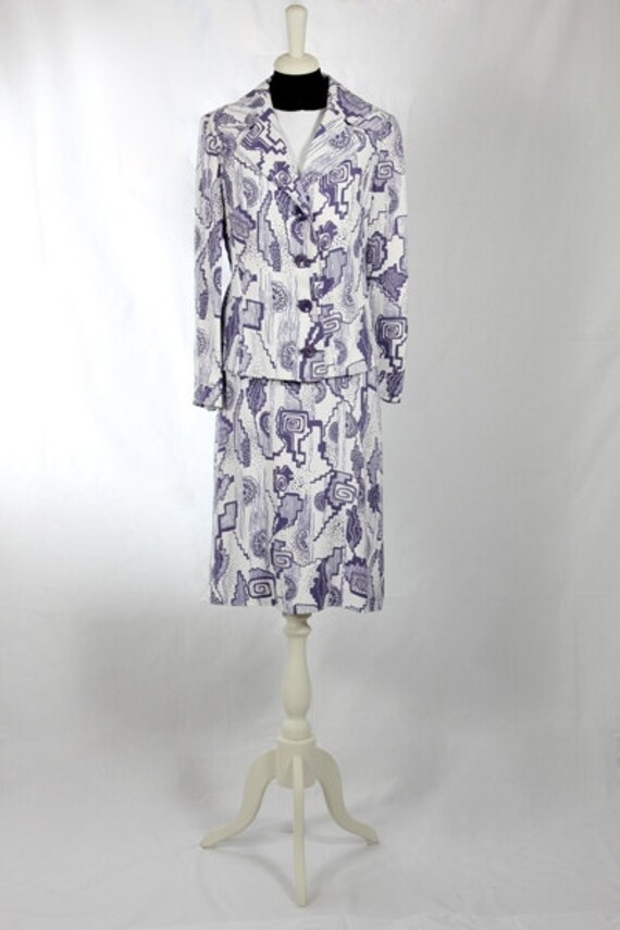 70s woman suit