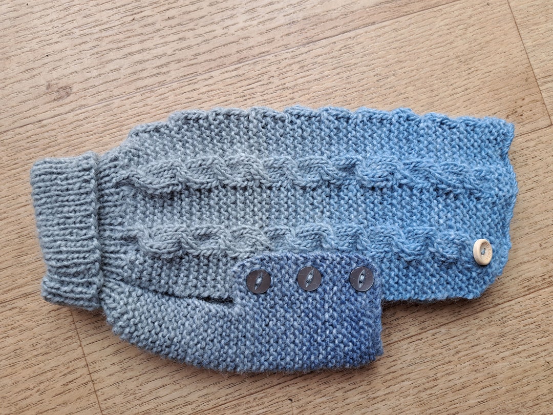 Hand Knitted Dog Jumper Puppy Sweater Etsy UK