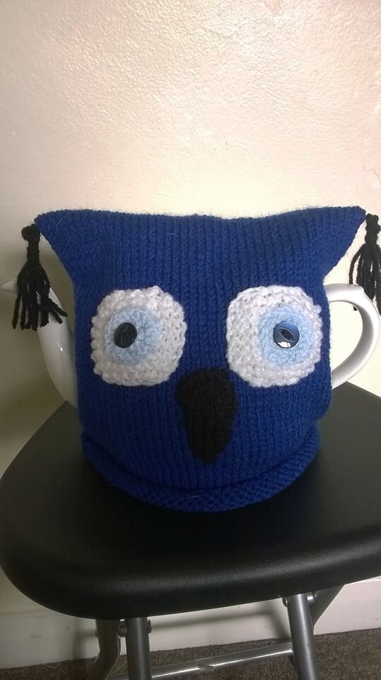 Blue Owl Tea Cosy Etsy