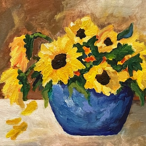 Sunflower Print, Sunflower Wall Decor, Sunflower wall art