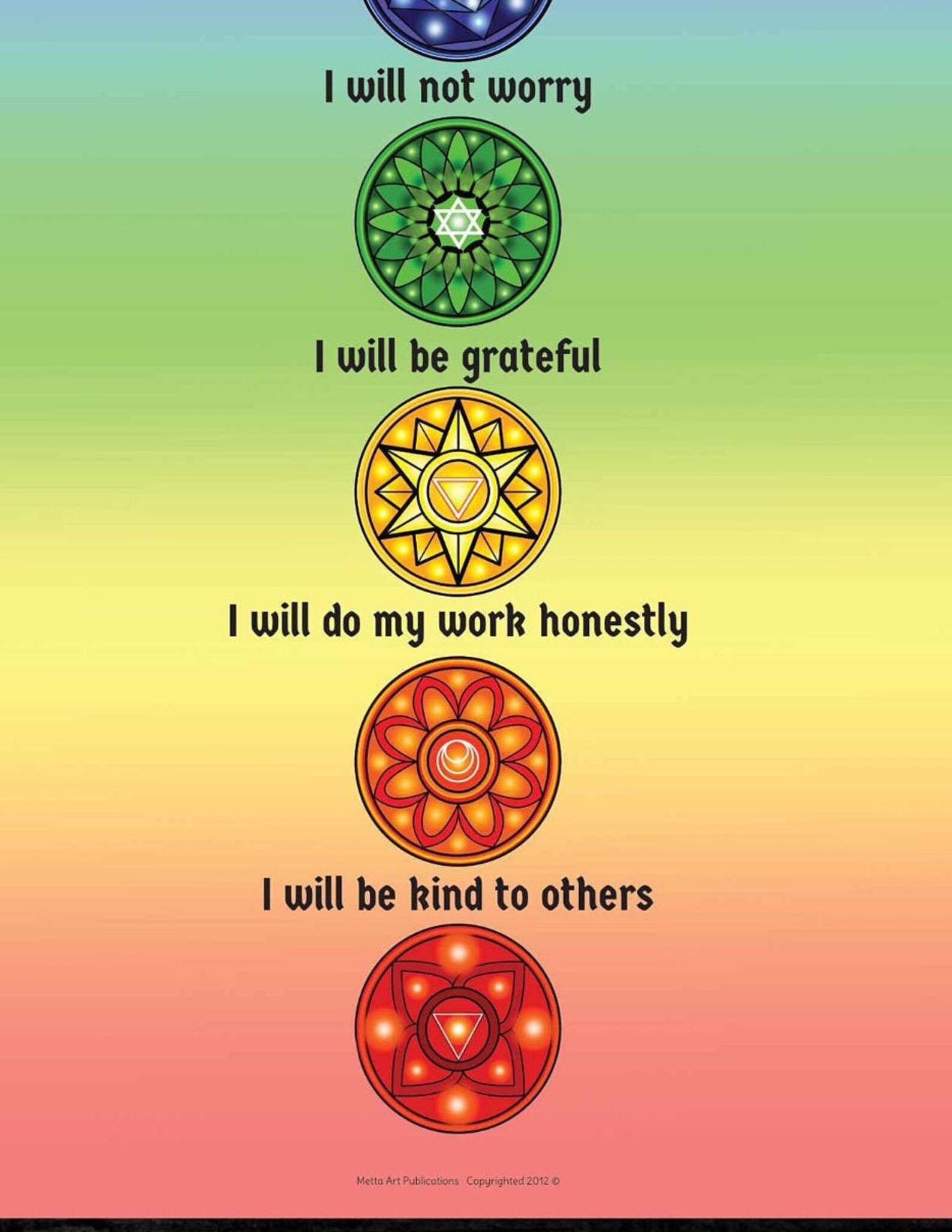 reiki chakra colors