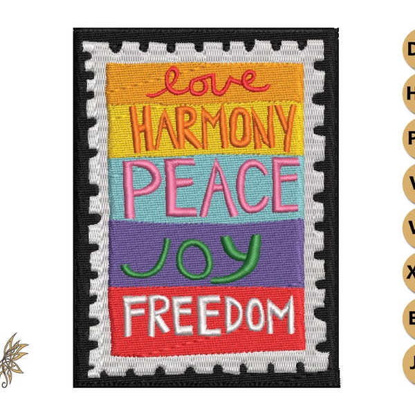 Embroidery Stamp Etsy