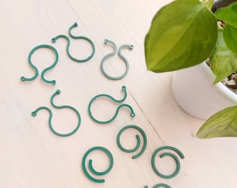 Plant Support Clips, 10 Plant Binding Clips, Plant Accessories.