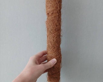 Coco Coir Pole, Plant Support, Moss Pole, Plant Accessories, Climbing Plant Support, Houseplant Support.