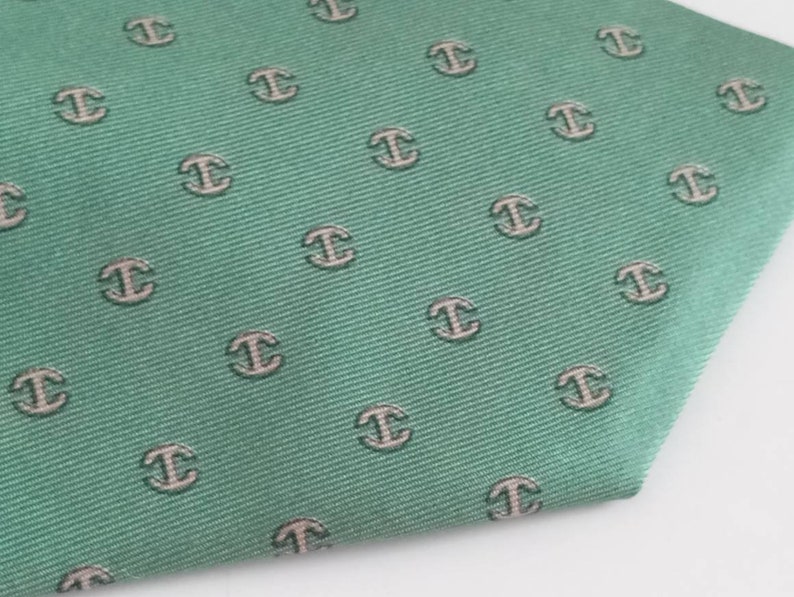 Vintage Herm\u00e8s Mens tie French made 100/% silk