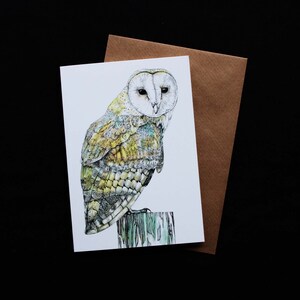 Carte Chouette effraie des cloches***VENTE***
