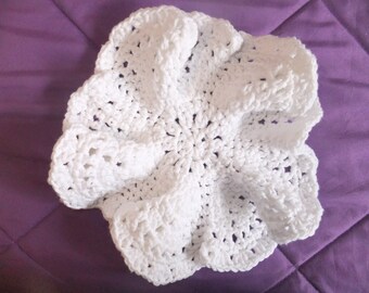 Flower Power Crochet Dishcloth Pattern
