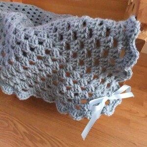 Sweet Blue Dreams Baby Blanket PDF Crochet Pattern - PDF Baby Blanket Crochet Pattern
