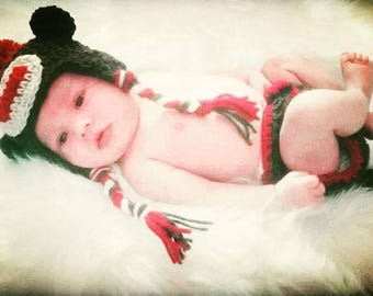 Crochet Sock monkey outfit