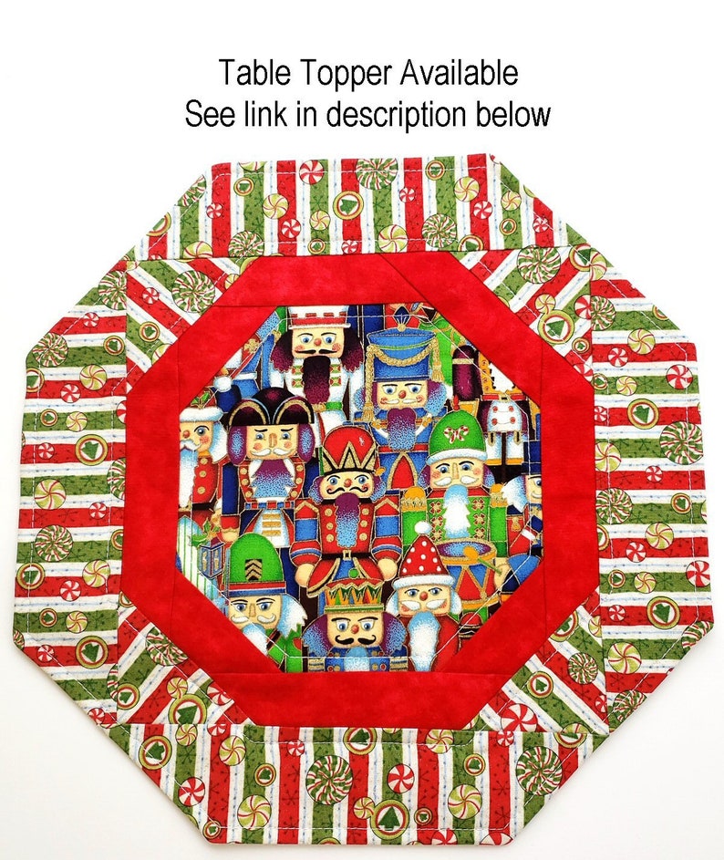 Nutcracker Table Runner quilted Christmas table runner with Etsy