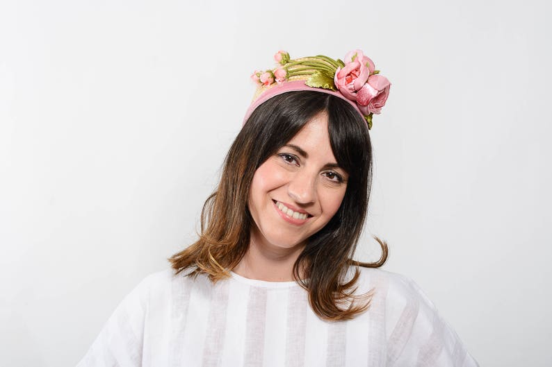 Pink Pillbox Hat Audrey Hepburn Hat Pink Fascinator Hats Etsy UK