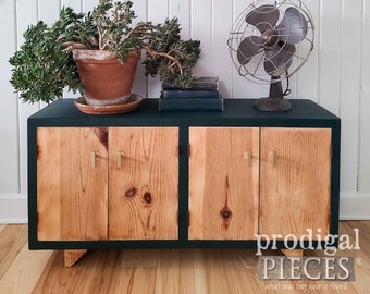 Modern Console Cabinet ~ Wooden ~ Mid Century, Boho, Home Decor