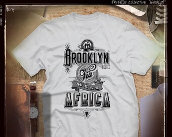 Via West AFRICA, Brooklyn N.Y. T-shirt