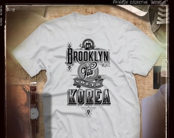 Via South KOREA, Brooklyn N.Y. T-shirt