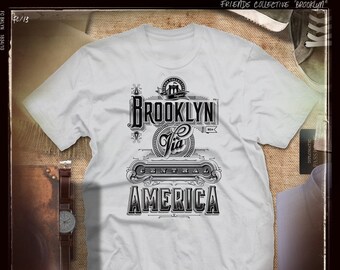 Via CENTRAL AMERICA, Brooklyn N.Y. T-shirt