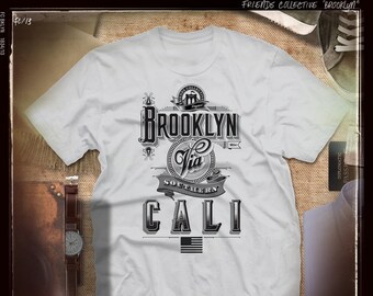 Via SOUTHERN CALIFORNIA, Brooklyn N.Y. T-shirt