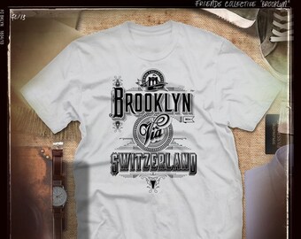 Via SWITZERLAND, Brooklyn N.Y. T-shirt